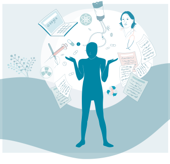 My Cancer Navigator listens to your story and questions.